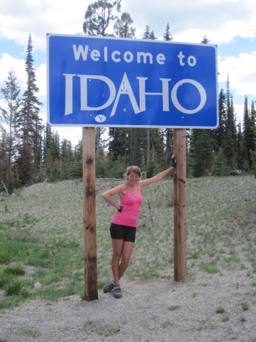 We did set foot in Idaho!